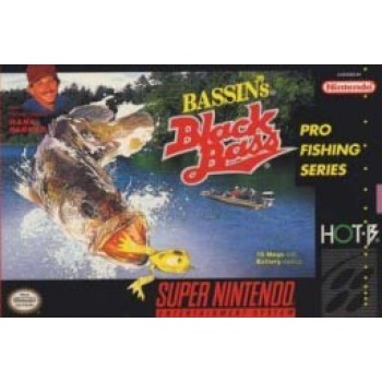 Super Nintendo Bassins Black Bass Pro Fishing Pre-Played - SNES