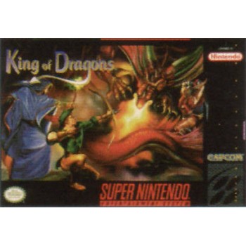 Super Nintendo King of Dragons Pre-Played - SNES