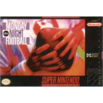 Super Nintendo ABC Monday Night Football Pre-Played - SNES