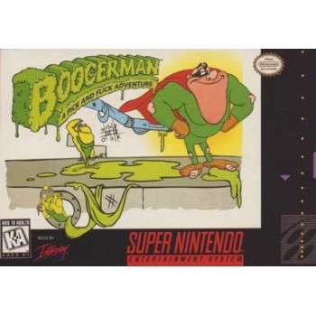 Super Nintendo Boogerman Pre-Played - SNES