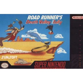 Super Nintendo Road Runners Death Valley Rally Pre-Played - SNES