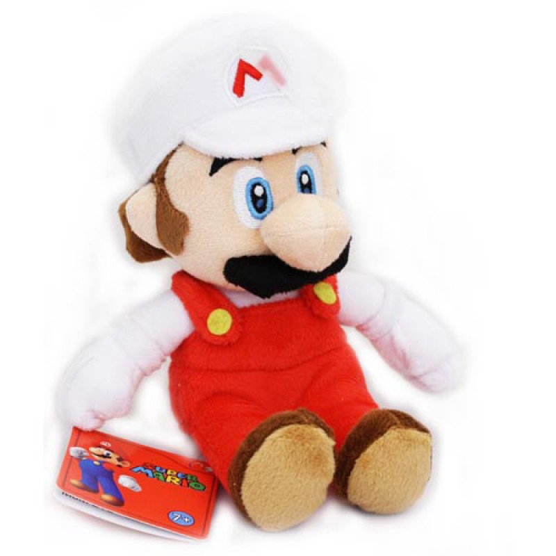 fire flower mario plush