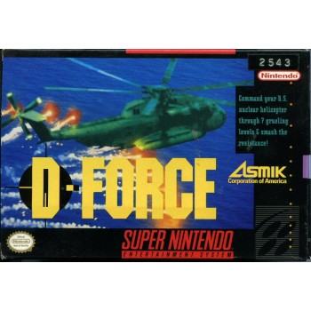 Super Nintendo D Force (Cartridge Only)