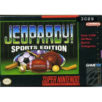 Super Nintendo Jeopardy Sports Edition