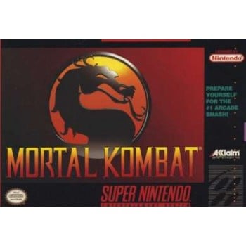 Super Nintendo Mortal Kombat Pre-Played - SNES