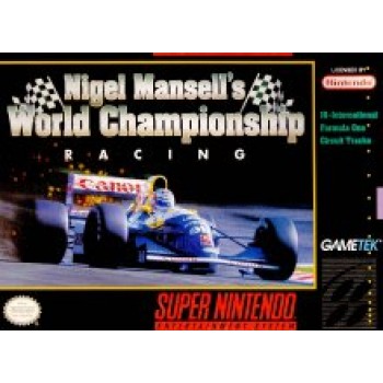 Super Nintendo Nigel Mansell World Championship (Cartridge Only)