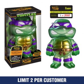 Toy Hikari Sofubi Vinyl Figure Clear Donatello Limited Edition