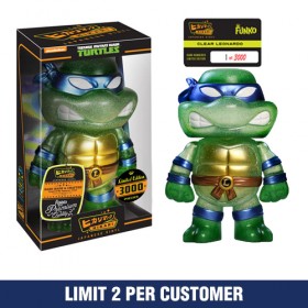 Toy Hikari Sofubi Vinyl Figure Clear Leonardo Limited Edition