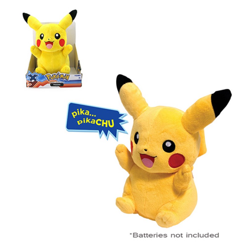 pokemon pikachu talking plush