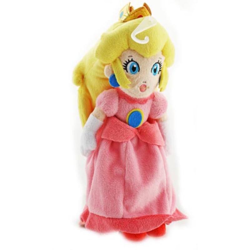 peach mario plush