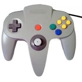 N64 Controller Official Authentic Nintendo  - Grey B Stock