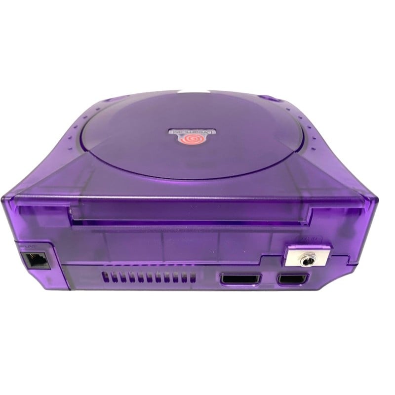 Dreamcast GDEMU + SD Card + DreamPSU W/Complete Collection In Purple