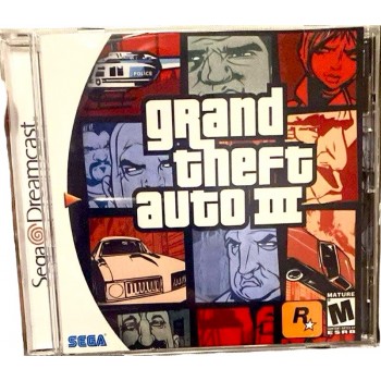 GTA 3 Dreamcast - New Grand Theft Auto III - FS*