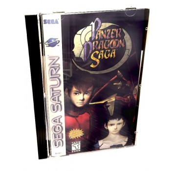 Panzer Dragoon Saga Sega Saturn w/Region Cart