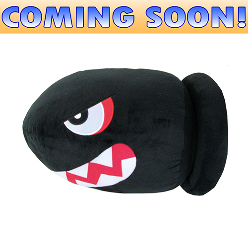 Toy Super Mario Plush Banzai Bill Pillow (nintendo)