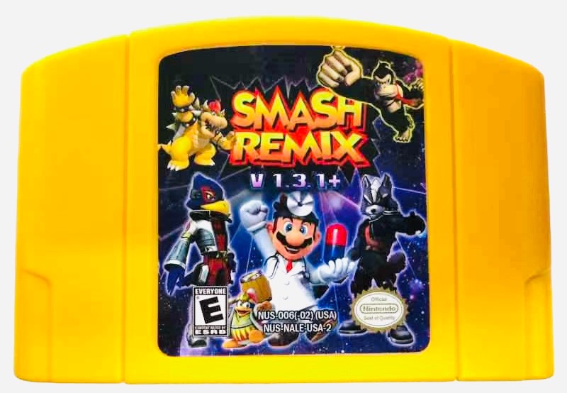 smash 64 remix cartridge