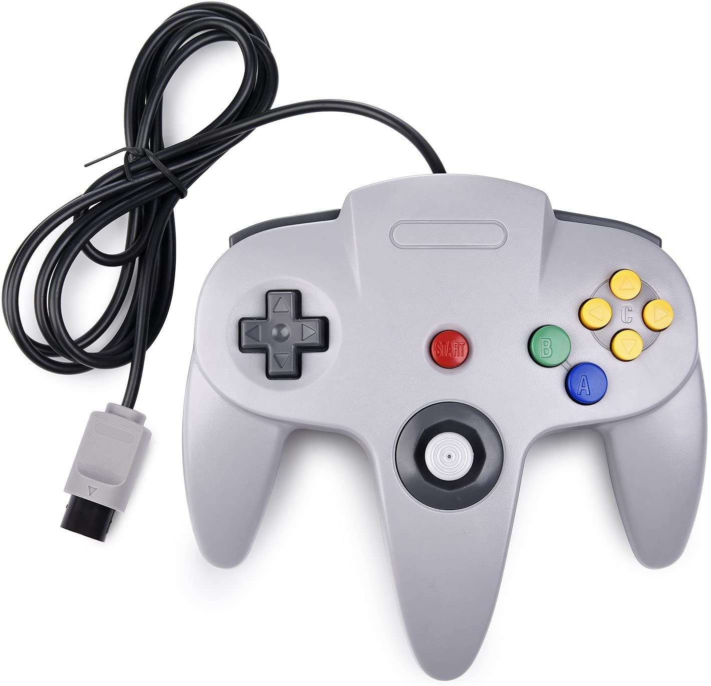 N64 Controller In Classic Grey Nintendo 64 Controller Grey